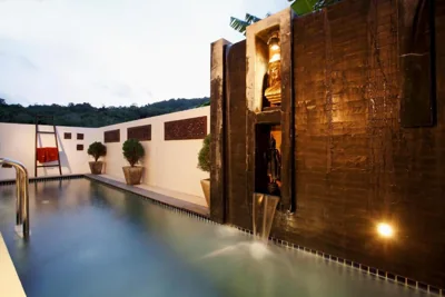 Villa mit einem Schlafzimmer und privatem Pool — By The Lake Villas